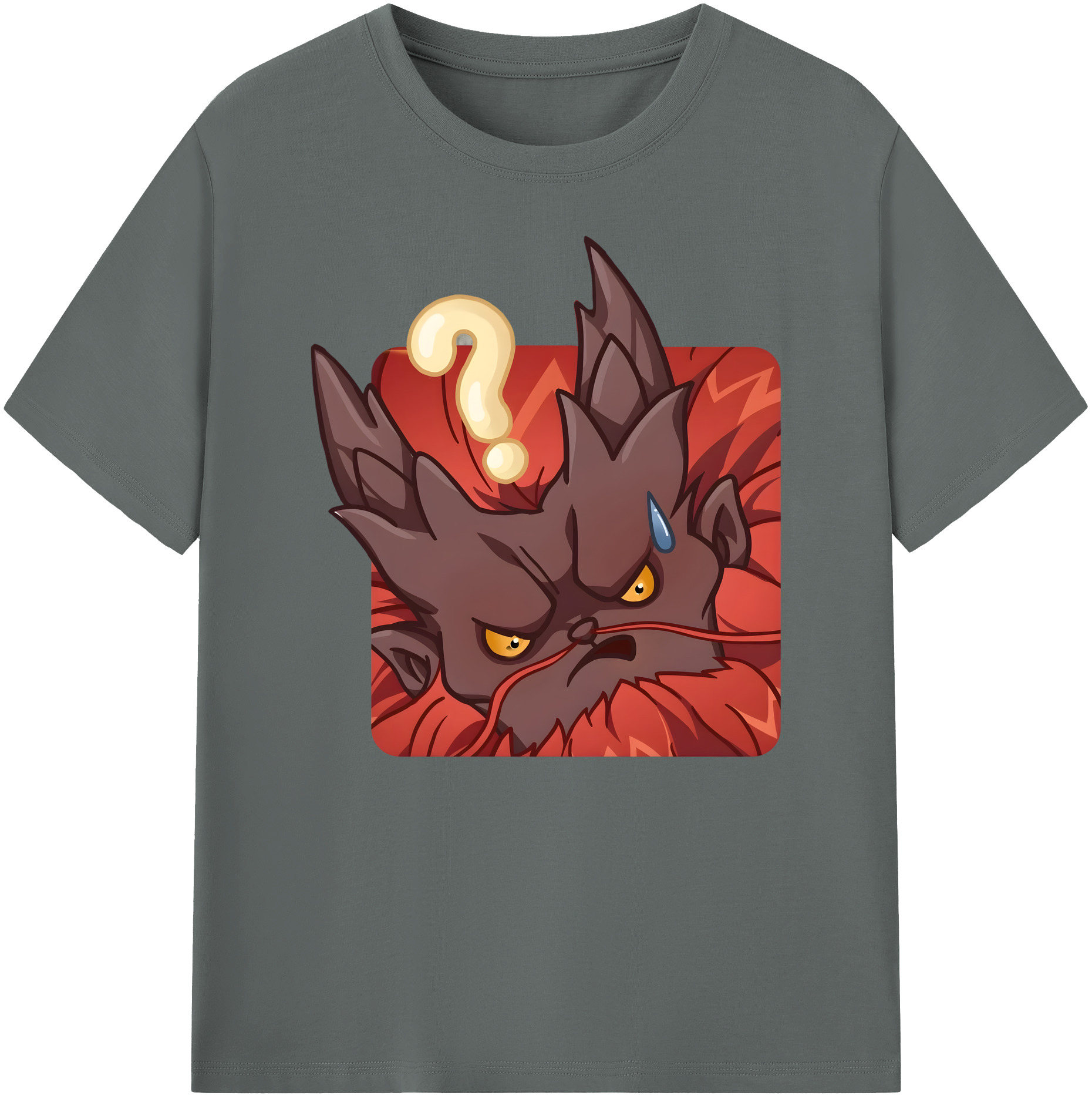 （画像用） Ne Zha 2 ナタ 魔童の大暴れ 綿100％ メンズ半袖Tシャツ｜肌触りやわらか＆通気性